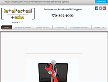 Tablet Screenshot of intellectualtechs.com